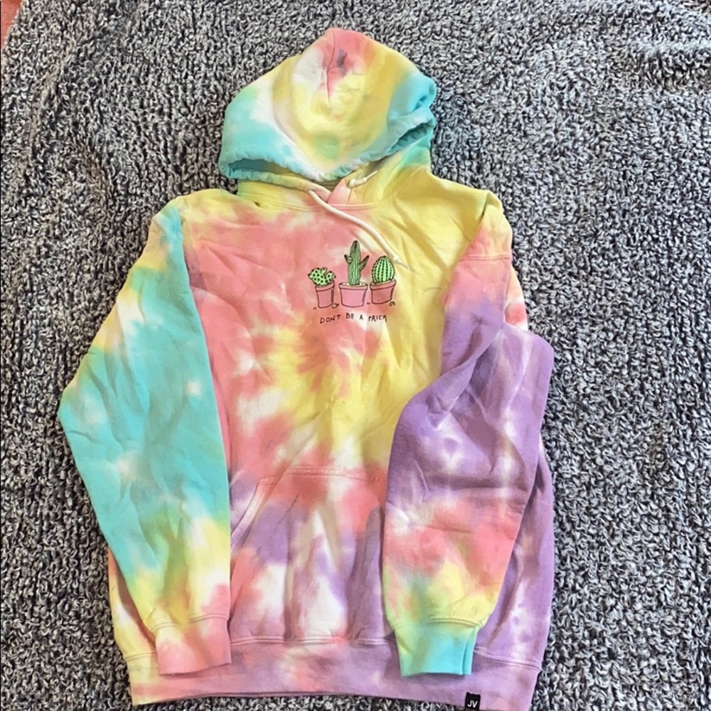 tie dye hoodie
